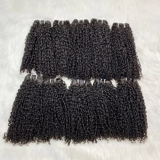 En gros bruts cru birmans cabelos cheveux humains pixie non traitée curl vietnamien cheveux humains birmans coiffure bundles vendeurs de vendeurs