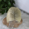 613 Bob Wigs en dentelle droite blonde vierge 10 pouces brésilien