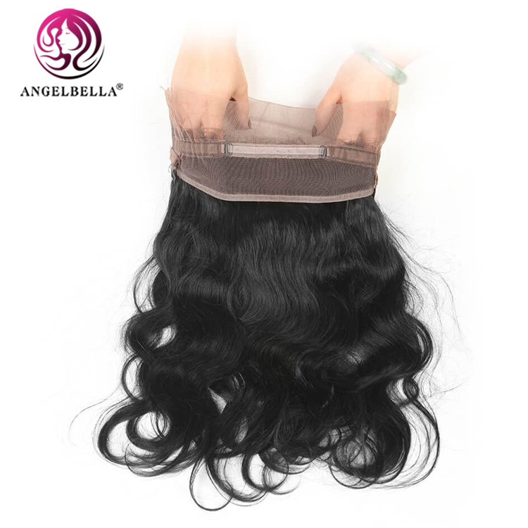 Perruque Full Lace 360 cheveux humains cheveux frontaux en dentelle pré-épilés