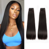 Bone raide cheveux naturels paquets en gros