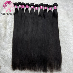 100% bundles de cheveux cambodgiens crus humains vendeurs en gros de la cuticule brute des cuticules 10a paquet de cheveux bruts alignés en cuticule indienne