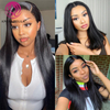 Angelbella Queen Doner Virgin Hair 13x4 Transparent Lace Frontal Full Full Wigs HD Lace Human Hair Wig