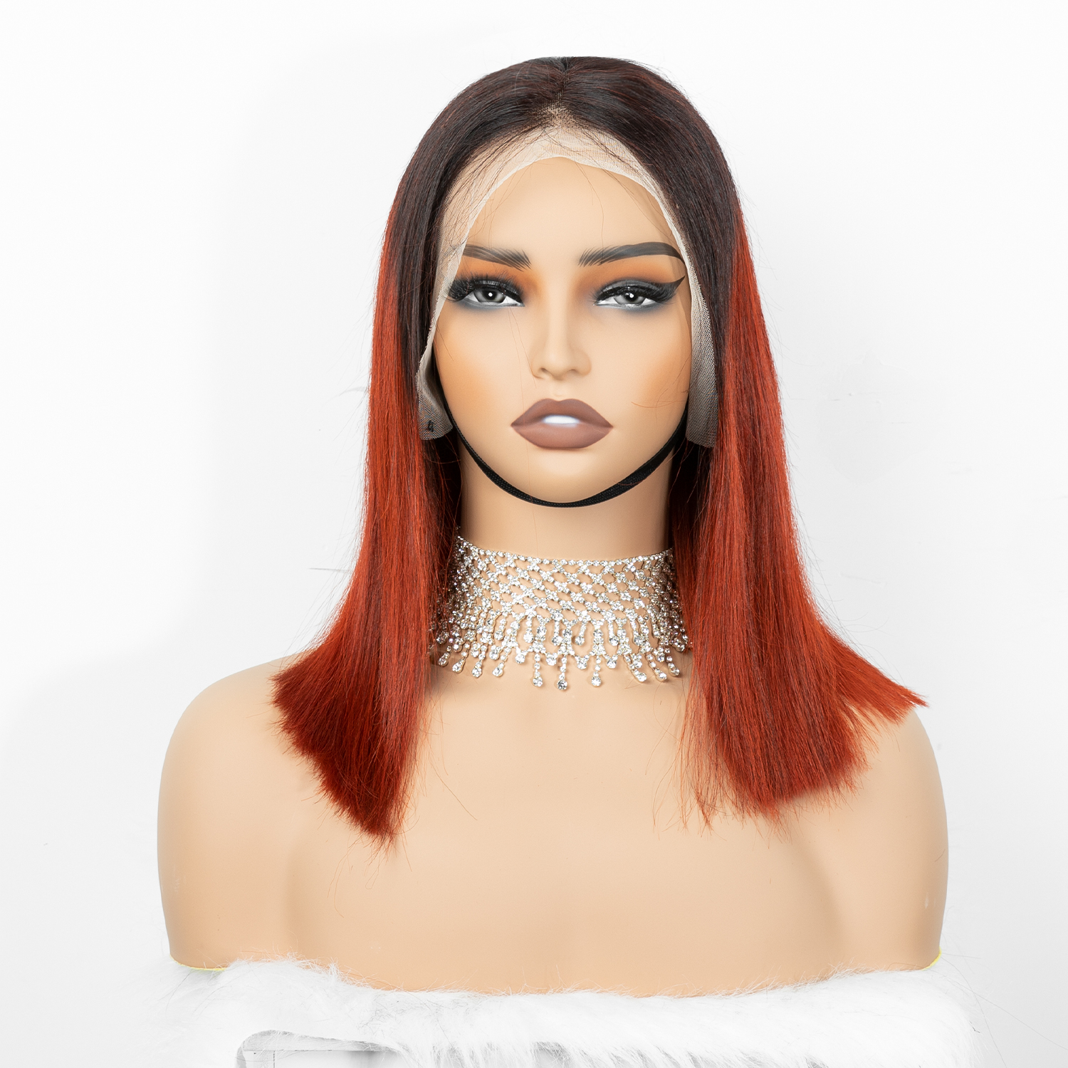  Angelbella dd Diamond Hair Wholesale Peruvian Bob Lace Front Human Hair Wig Cheap 13 * 4 Lace Frontal Short Bob Wig