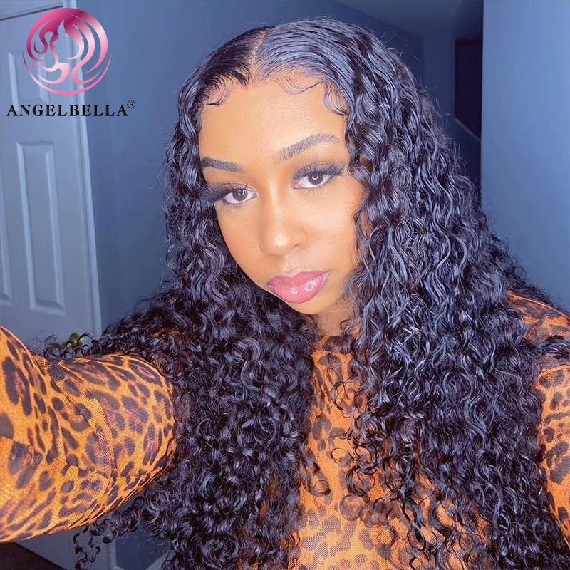 Angelbella DD Diamond Hair Wholesale HD 13x4 Deep Wave Lace Front Human Hair Wigs