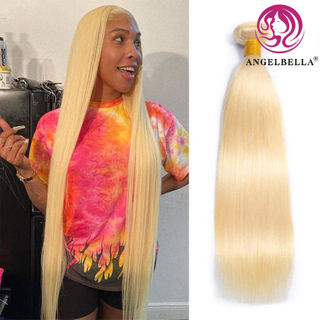 Angelbella Glory Virgin Hair 613 # Bloned Right Right Human Hair Extensions Cuticule Aligned Hair Packles