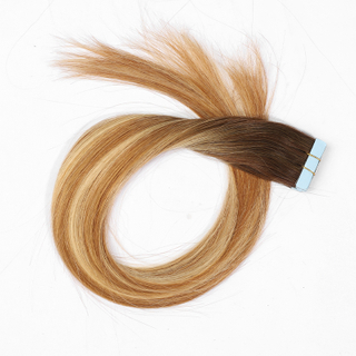Angelbella Ruban en gros dans les extensions de cheveux 100% Virgin Virgin Cuticule Aligné les cheveux avec des échelles osseuses Ruaire raide dans les cheveux