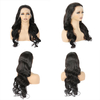 30 pouces 13x4 Oneaux lâches sans glu sans gluée Transparentes Perruques avant en dentelle de dente