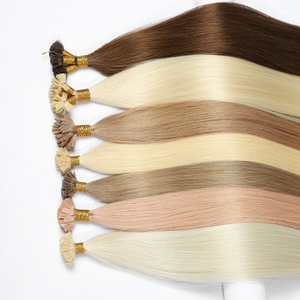 Angelbella en gros Extensions de cheveux i-tip Cuticule Aligné Os Right I-Tip Hair Extensions 100% cru vierge cheveux humains