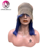 100% Wigs Bob Green Bob de 12 pouces de haute qualité avec une frange courte coiffure droite perruque verte pour la fête Cosplay