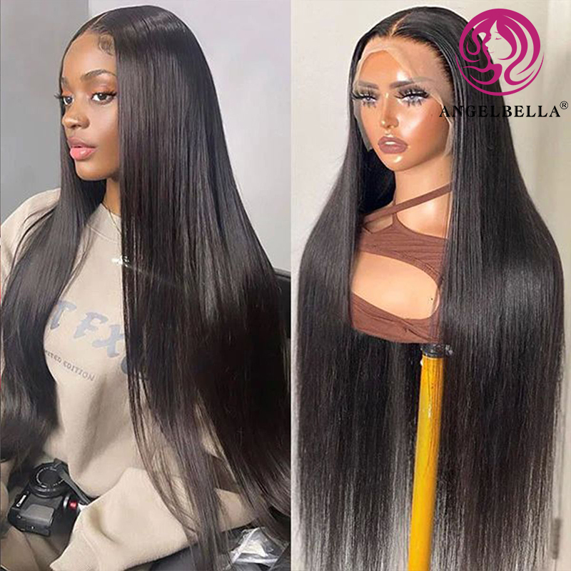 Angelbella Queen Doner Virgin Hair Good Hd Lace Quality Human Hair Wig Vendors Wigs Wigs Human Human Human Lace Front Brésilien Brésilien de 30 pouces Wig en dentelle complète