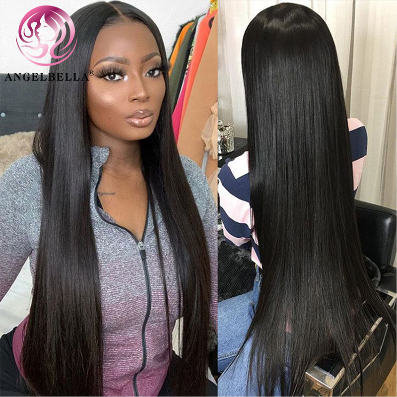 Angelbella dd Diamond Hair Transparent Lace Front Fair Hair Wigs Long Brésilien Brésilien Lace Frontal Wig