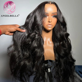Angelbella DD Diamond Hair 13x4 Lace Frontal Body WIG WIG HD LACE FRONTAL WIGS Vendeurs