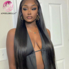  Angelbella Queen Doner Virgin Hair 13x4 Straitement cru humain HD HD Lace Front perruques