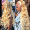 Angelbella Glory Virgin Hair Human Human 13x4 613 # Body Wave HD Full Lace Front Pernues 