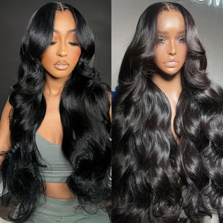 Wholesale 13X4 360 LACE WIGS CORPS WAGE LACE LACE PERRRES AVANTS HUMAINES SWISS SWISS SWISS PERMINE FRONTÉALE DE LACE FRANTAL POUR