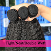 Yaki Poules à cheveux humains raides yaki 100% non transformés vierges de cheveux humains extensions Couleur naturelle