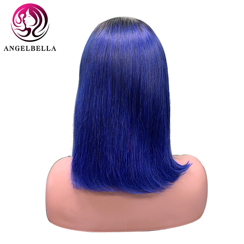 100% Wigs Bob Green Bob de 12 pouces de haute qualité avec une frange courte coiffure droite perruque verte pour la fête Cosplay
