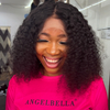 Angelbella dd cheveux de luxe Cheveux humains naturels en dentelle transparente perruque frontale brute vierge à cheveux humains dentelle perruque avant