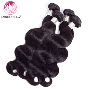 Angelbella Queen Doner Virgin Hair Brazilian Body Wave Hair Hair Packles