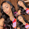 Angelbella dd Diamond Hair 13x4 Lace Frontal Wigs sans glue sansfilage Transparent Perruques de cheveux humains WIGS BORGE WIG