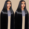 30 40 pouces 13x4 Brésilien brésilien Natural Human Perruque 100% Vierge en dentelle Front Human Hair Wigs pour les femmes noires
