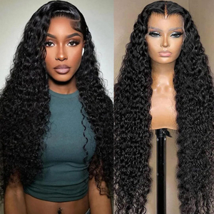 Angelbella 180% densité sans glue sans-p, perruque avant en dentelle transparente transparente vague à cheveux humains perruques frontales pour femmes noires