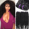 Vente en gros d'usine Bundles de cheveux humains bouclés birmans 8-40 pouces Extension de cheveux de vague d'eau vierge birmane non transformée de qualité supérieure 100% vrais cheveux humains couleur naturelle Extensions de trame de cheveux humains