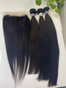 Poules à cheveux vierges brésiliens 10A avec fermetures 4x4 fermeture en dentelle ou 13x4 oreille à l'oreille Fermeture frontale Poules à cheveux humains avec fermeture