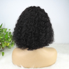 Bob Human Hair Wigs 13x4 en dentelle avant avant vague profonde pré-gardée