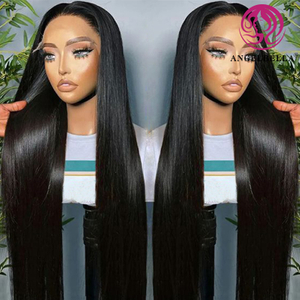 Angelbella Queen Doner Virgin Hair 13x4 Human Hoils Hd Lace Wig Heules Cupile Aligned Hair Wigsless Wigs