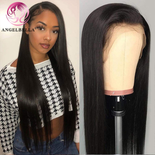 Angelbella dd Diamond Hair Lace Lace Lace Front Perruque 13x4 Hd Lace Frontal Wigs 28 30 pouces de long Lace