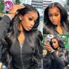 Angelbella Queen Doner Virgin Hair Body Wave 13x4 Hd Full Lace Frontal Wig Raw Brésilien Human Human Hd Wig Wig Hd Lace Front Human Hair Wigs