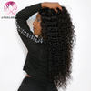 Angelbella DD Diamond Hair 13x4 Transparent Lace Frontal Deep Wave Human Human Hair Wig