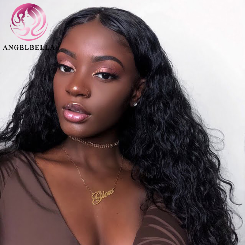 Angelbella DD Diamond Hair Wholesale 100% Human Hair Wigs Water Wave HD Lace Lace Front Pernues pour les femmes noires