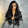 Angelbella Wholesale 13x4 Brésilien Human Hair Transparent Swiss Swiss Wig Frontal Body Wig Wig Perries avant pour les femmes