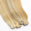 Extension de cheveux en gros à 100% Cuticules Alignement les cheveux raides Traque russe Extensions