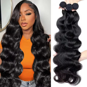 Prix ​​d'usine Double étendue de cheveux naturels Double Vierge brésilienne Vierge Human Hair Bundle pour femmes noires