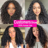 100% bundles de cheveux humains Super double dessin au givre vietnamien Pixie à cheveux bouclés Prix en gros bon marché